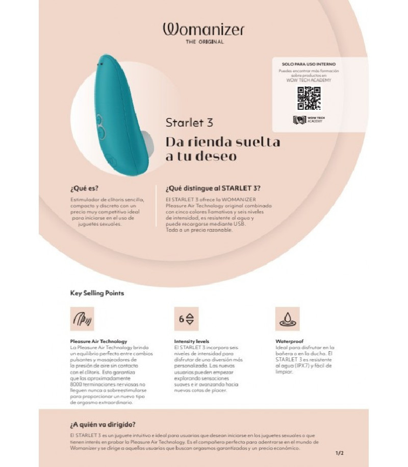 Womanizer Startlet 3 Rosa