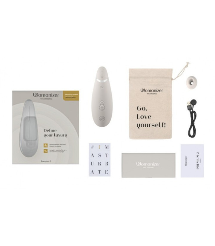 Womanizer Premium 2 Gris Claro