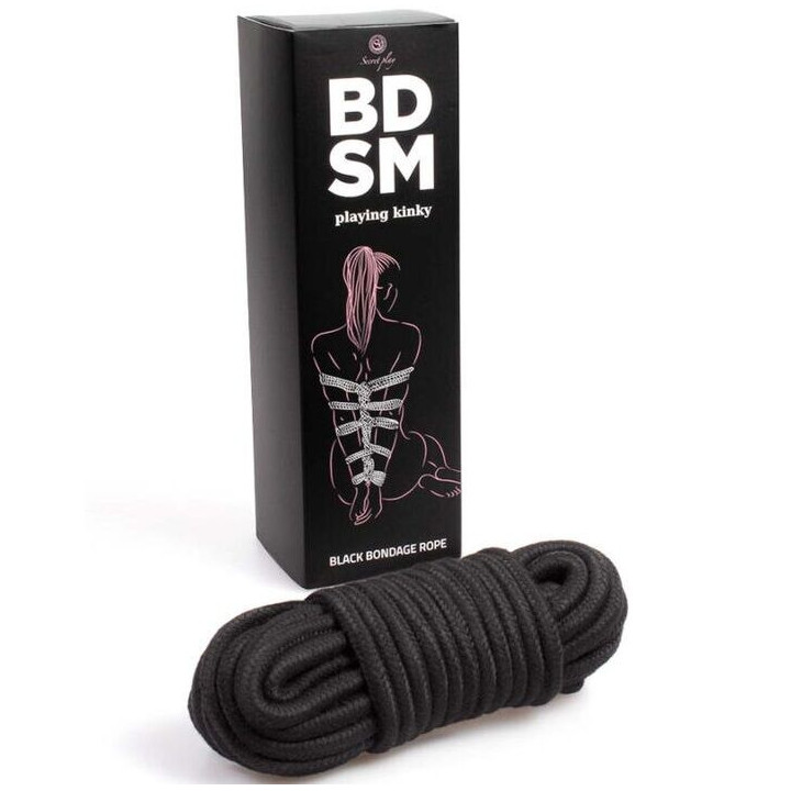 Cuerda Bondage Negra 