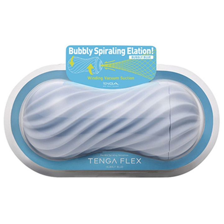 Masturbador Tenga Flex Bubbly Blue 