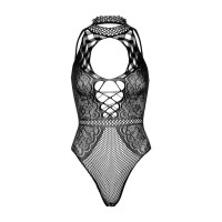 Leg Avenue Body de Red y Encaje Negro