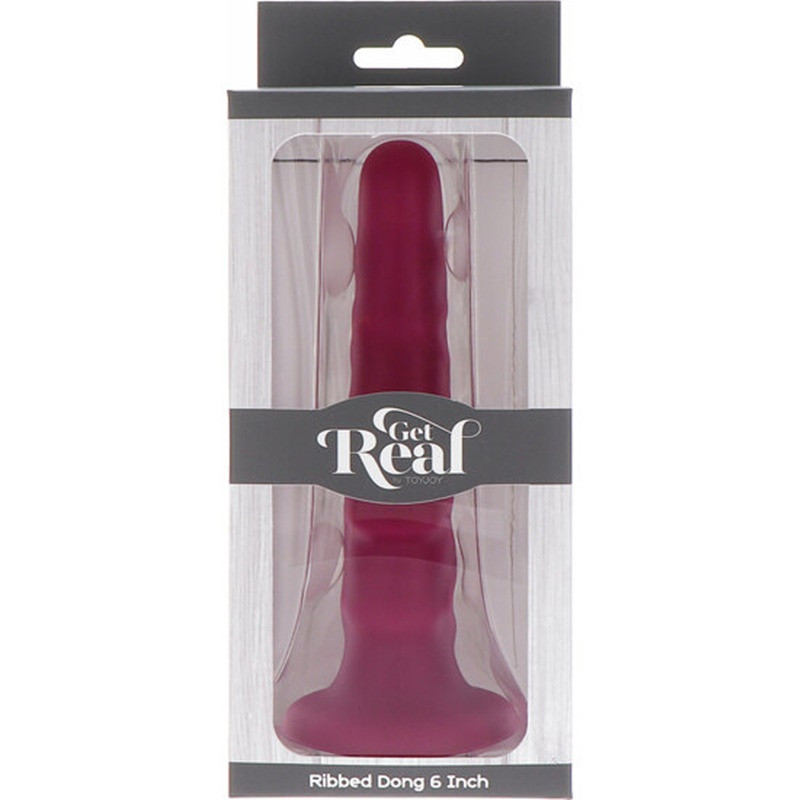 Dildo con Ventosa 6 Inch Rojo