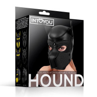 Hound Máscara de Perro  Negro Talla Única