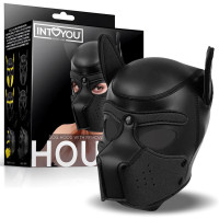 Hound Máscara de Perro  Negro Talla Única
