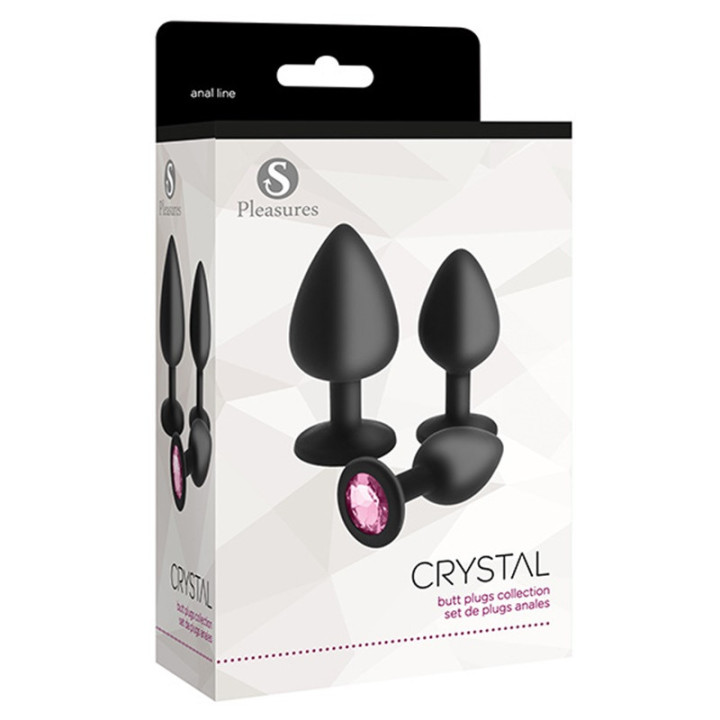Plug Anal Oro Rosa Talla S