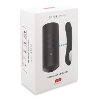 Titan & Pearl2 Couple Set Noir