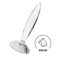 Satisfyer Plug Anal Sparkling Crystal Tranparente
