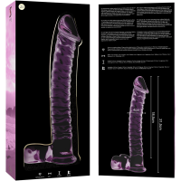 Dildo Cristal Modelo 23 Rosa