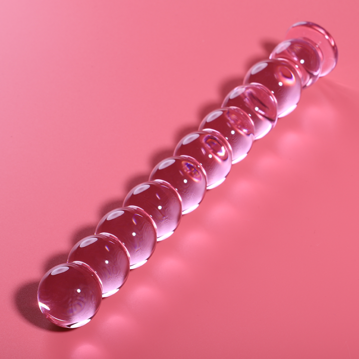 Dildo Cristal Modelo 22 Rosa
