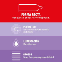 Durex Sensitivo Contacto Total 12 Uds