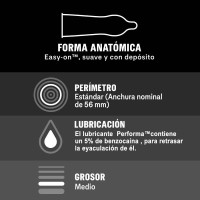 Durex Placer Prolongado 12 Uds
