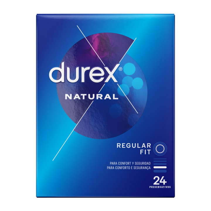 Preservativos Durex Natural Plus 24 Uds