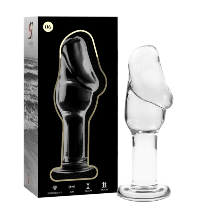 Plug Cristal Modelo 6 Transparente