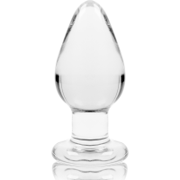 Plug Cristal Modelo 3 Transparente
