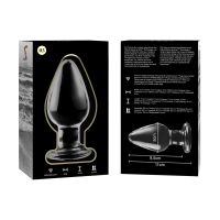 Plug Cristal Modelo 3 Transparente