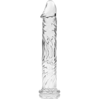 Dildo Cristal Modelo 12 Transparente