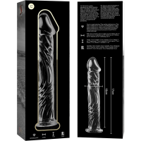 Dildo Cristal Modelo 12 Transparente