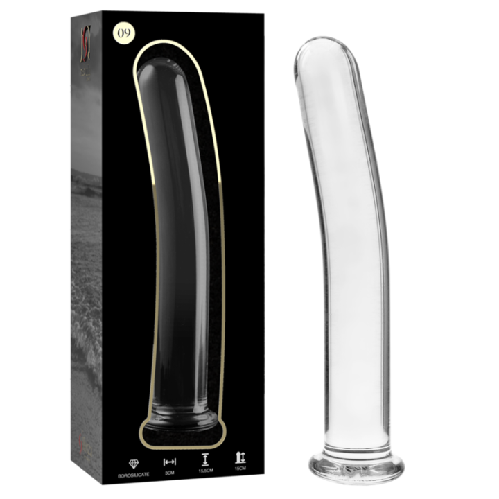 Dildo Cristal Modelo 9 Transparente