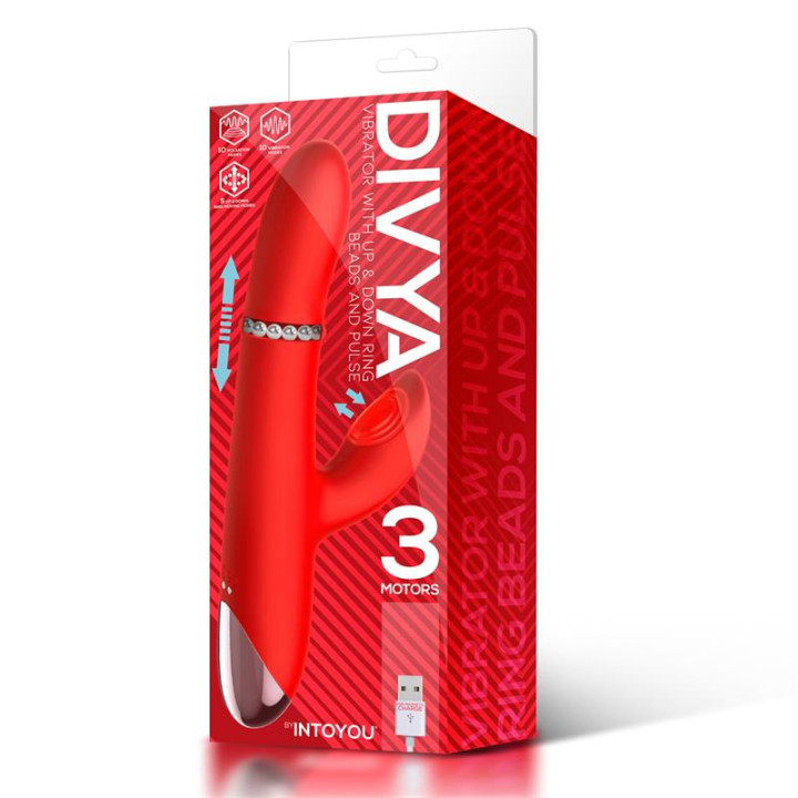 Divya Vibrador Up and Down y Pulsación