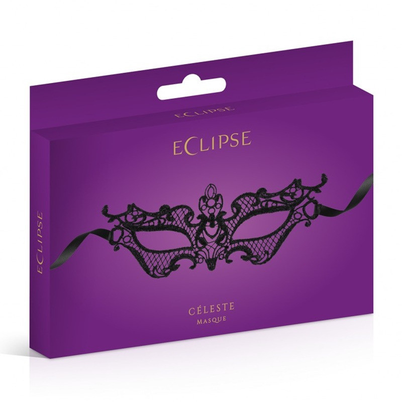 Máscara Celeste Negra