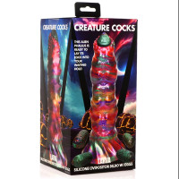Dildo Silicona Larva Ovipositor con Huevo