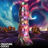 Dildo Silicona Larva Ovipositor con Huevo