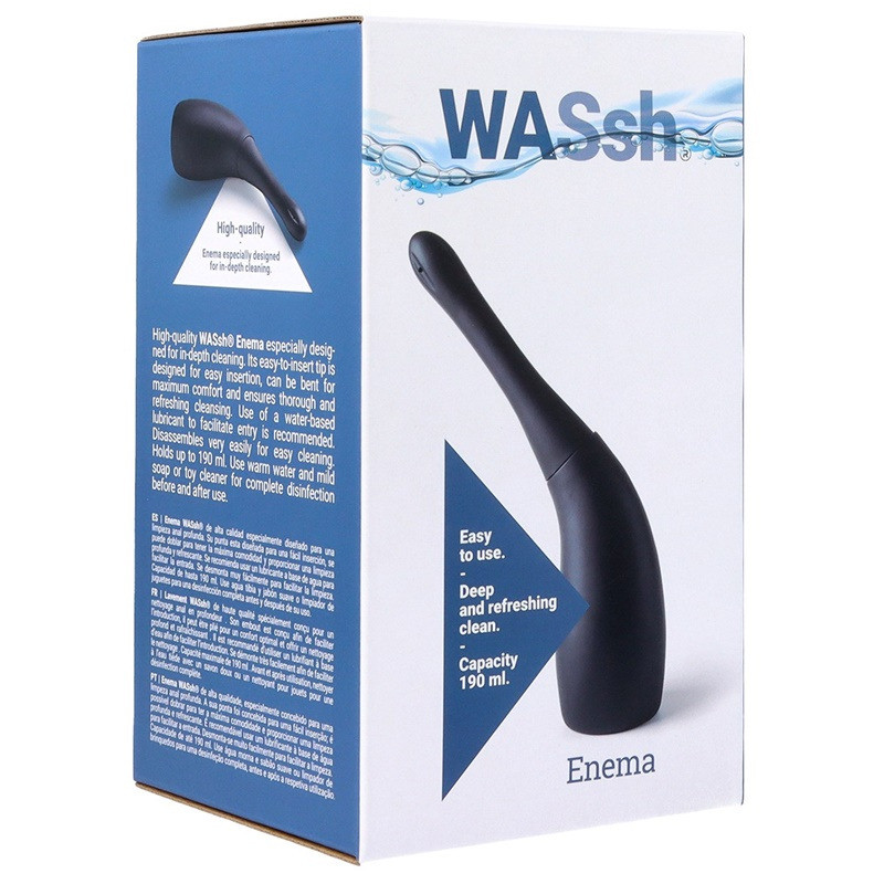 Enema Limpieza Anal Negra 150 ml