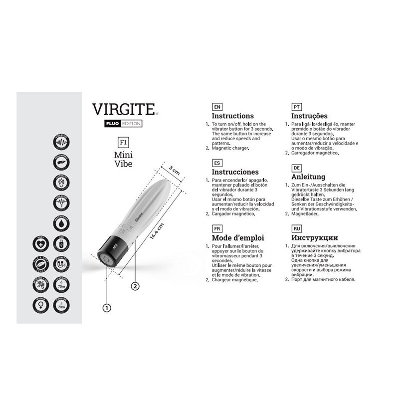 Vibrador F1 Fluo