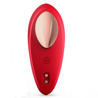 Vibrador de Braguita con App Rojo