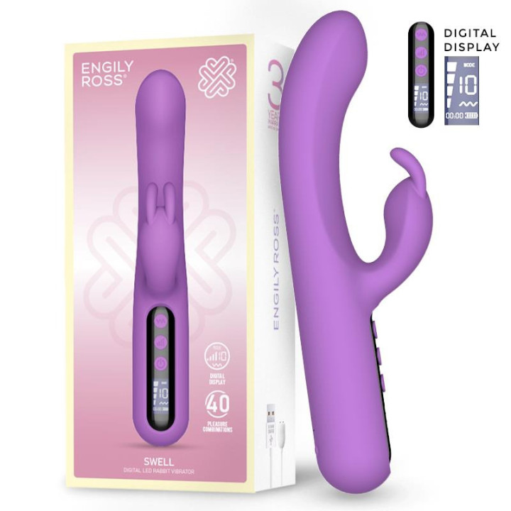 Swell Vibrador con Pantalla Digital