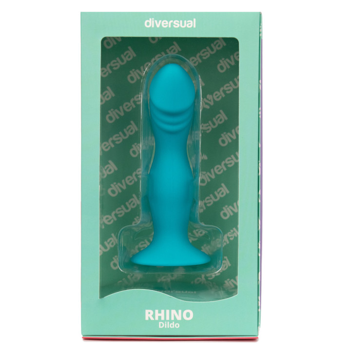 Rhino Dildo Turquesa