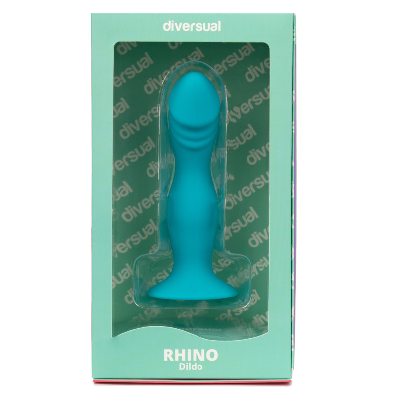 Rhino Dildo Turquesa