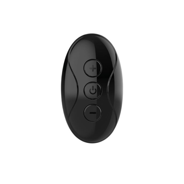 Fenda Anillo Vibrador con Lengua y Control Remoto