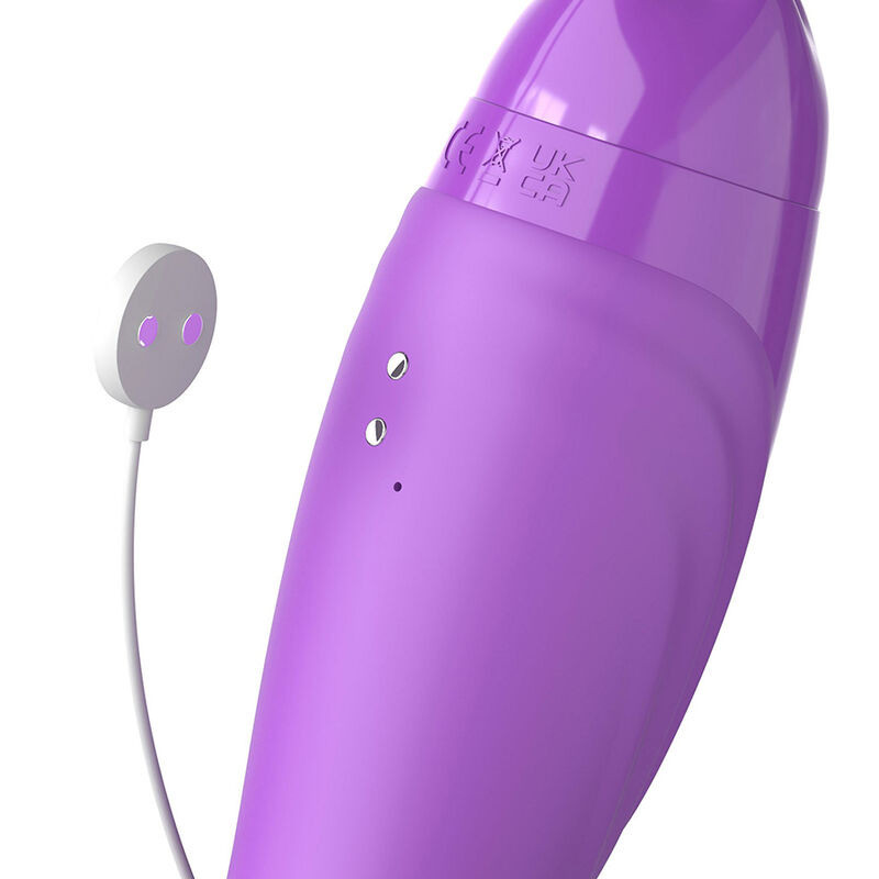 Manguera de Succión con Lengua Estimuladora Morado