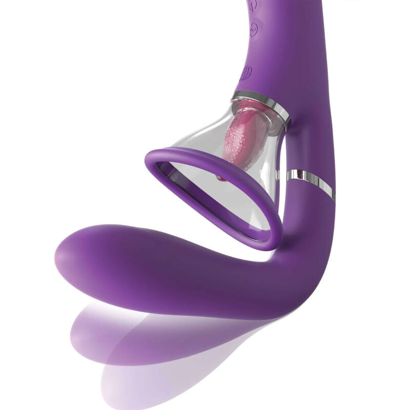 Estimulador Punto G y Clitoris Morado