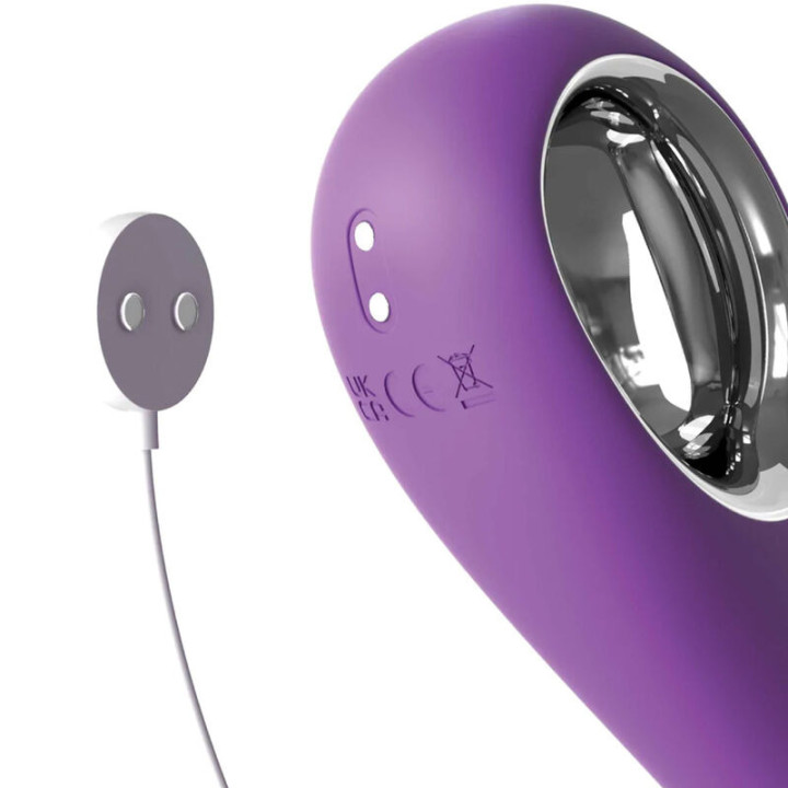 Estimulador Punto G y Clitoris Morado