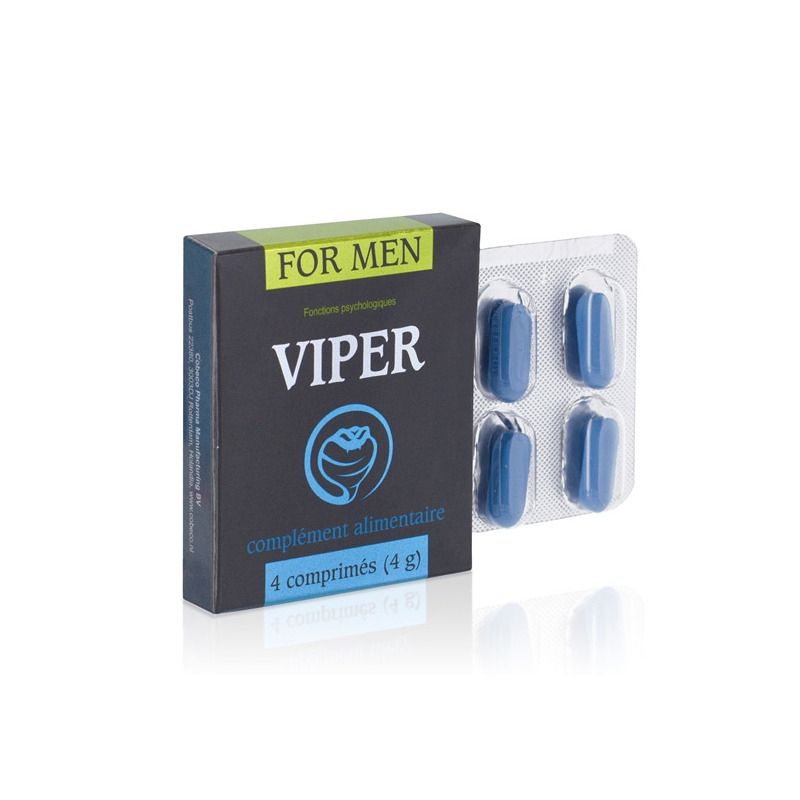 Viper para Hombre 4 Comprimidos