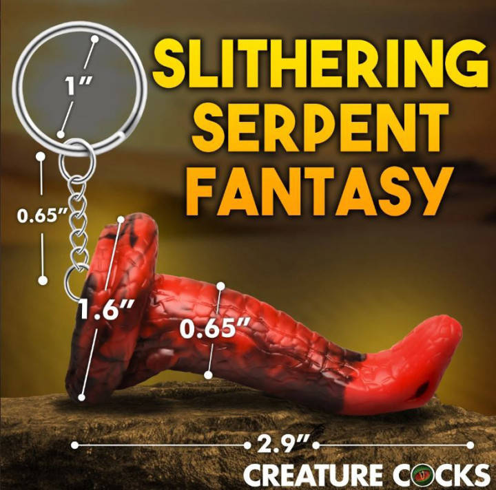 Llavero Dildo King Cobra