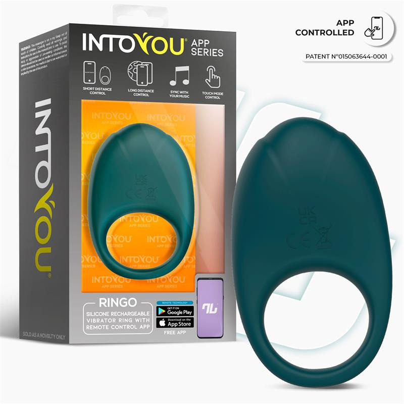 Ringo Anillo Vibrador con App Verde