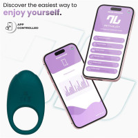 Ringo Anillo Vibrador con App Verde