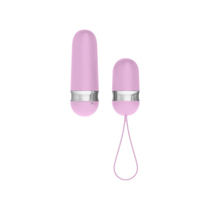 Ovo R4 control remoto recargable rosa