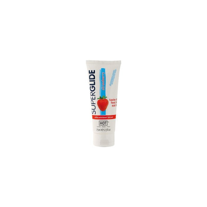 Hot Superglide Lubricante Comestible Fresa