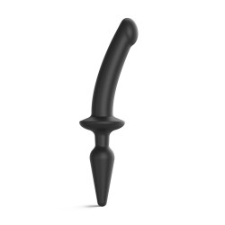 Dildo Switch Plug Semi Realistic Negro S