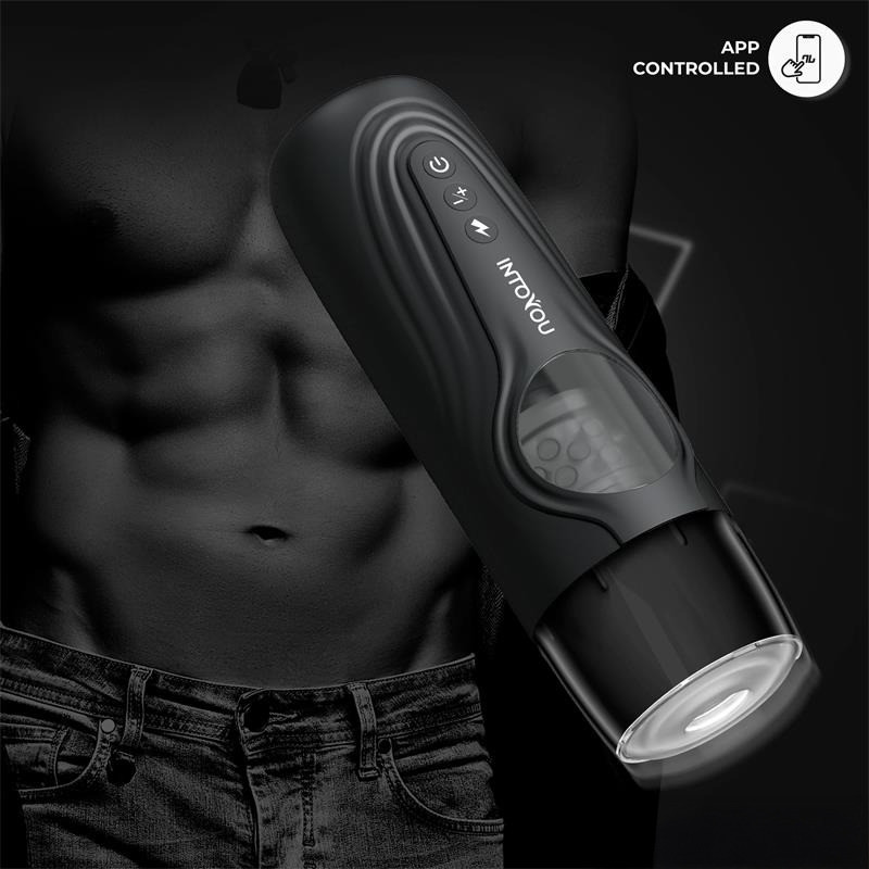 Egor Masturbador Masculino con Rotación Thrusting con APP