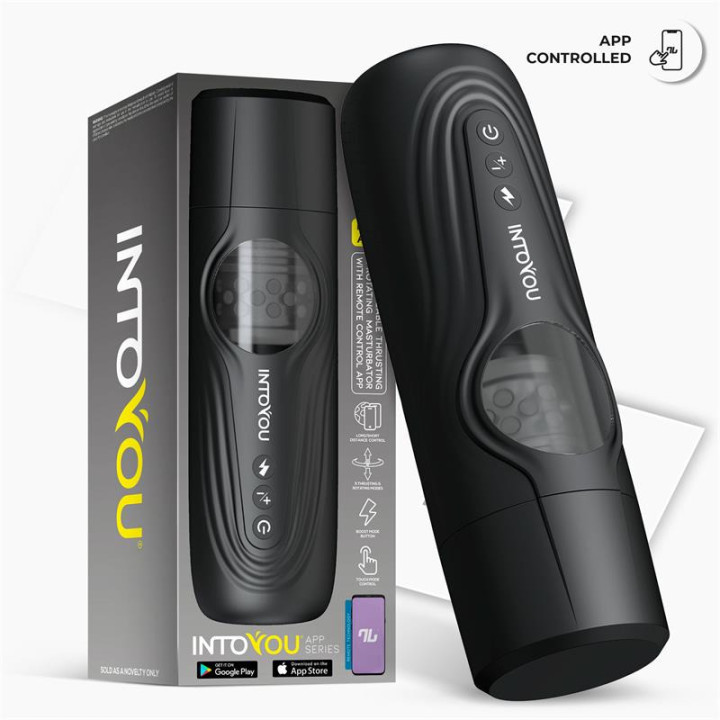 Egor Masturbador Masculino con Rotación Thrusting con APP