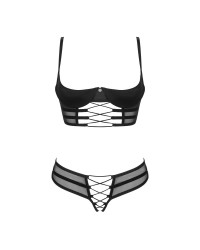 Roxelia 2-Pcs Crotchless Set