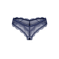 Nightly Blue Crotchless Tanga