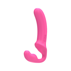 Amy Vibrador Doble 20 cm Rosa Control Remoto