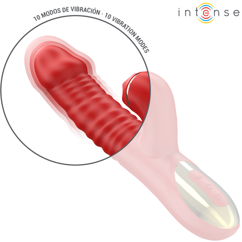 Thalia Vibración, Empuje y Estimulación Rojo