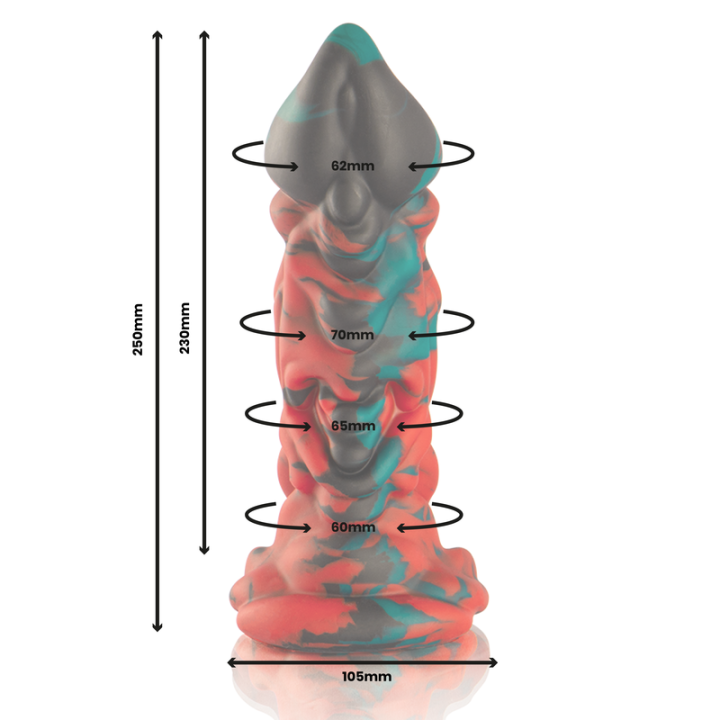Phobos Dildo Hijo del Amor y Deleite Tamaño Grande